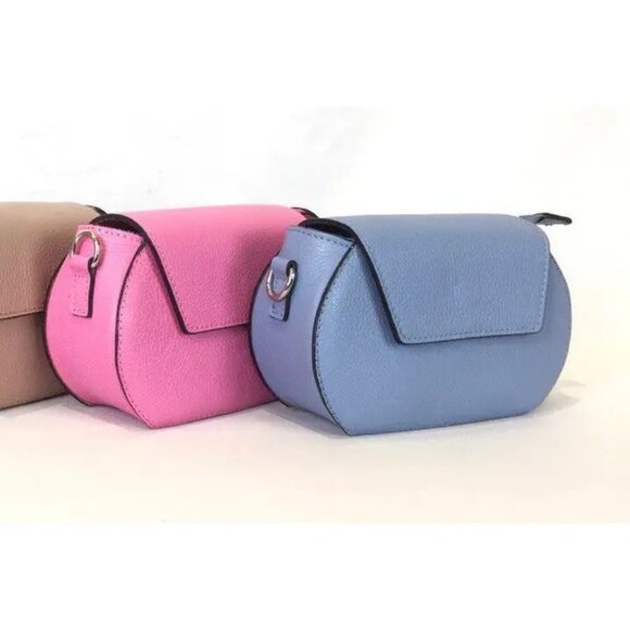 Gigi Italian Leather Crossbody Bag JIJOU CAPRI - Picture 3 of 7